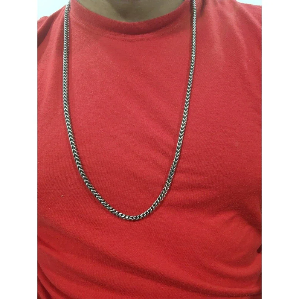 vintage hip-hop style stainless steel chain